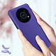 Acheter Avizar Coque pour Honor Magic 4 Lite Silicone Semi-rigide Finition Soft-touch Fine  Violet