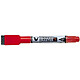 PILOT Marqueur tableau blanc V BOARD MASTER S avec effacette Rouge x 10 Marqueur pour tableaux blancs