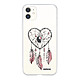 Evetane Coque iPhone 11 360 intégrale transparente Motif Attrape coeur Tendance Coque iPhone 11 360 intégrale transparente Attrape coeur Tendance