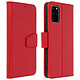 Avizar Housse Samsung Galaxy S20 Plus Cuir Porte-carte Fonction Support Premium rouge Un étui folio pratique et fonctionnel spécialement conçu pour Samsung Galaxy S20 Plus