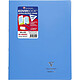 CLAIREFONTAINE Cahier Kover Book piqué polypro opaque Bleu 24x32 96p séyès Cahier