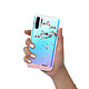 Evetane Coque Huawei P30 Pro/ P30 Pro New Edition silicone transparente Motif Chute De Fleurs ultra resistant pas cher