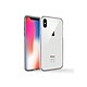 Evetane Coque iPhone X/Xs 360 intégrale transparente Motif transparente Motif Tendance Coque iPhone X/Xs 360 intégrale transparente Transparente Tendance