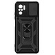 Avizar Coque Redmi Note 10 Pro avec Cache caméra et Bague Support noir Coque Antichoc Noir conçue sur-mesure pour Xiaomi Redmi Note 10 Pro.