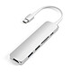 Satechi Multiports Slim USB-C V2 Argent pas cher