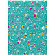 OXFORD Bloc-notes floral agrafé ligné 160 pages 90g 105x148mm motif aléatoire x 10 pas cher