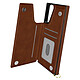 Avizar Coque Cordon Samsung Galaxy S21 Plus Multifonction avec Lanière marron - Coque en silicone souple spécialement conçue pour votre Samsung Galaxy S21 Plus.