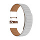 Avizar Bracelet pour Honor Magic Watch Watch GS3 Souple Attache Magnétique Blanc pas cher