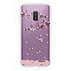 Evetane Coque Samsung Galaxy S9 Plus 360 intégrale transparente Motif Chute De Fleurs Tendance Coque Samsung Galaxy S9 Plus 360 intégrale transparente Chute De Fleurs Tendance