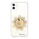 LaCoqueFrançaise Coque iPhone 11 360 intégrale transparente Motif Mandala Or Tendance Coque iPhone 11 360 intégrale transparente Mandala Or Tendance