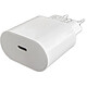 Partel Chargeur Secteur USB-C 20W Power Delivery 3A Grab'N Go Compact et Léger Blanc Intègre la technologie Power Delivery, favorisant une charge ultra-rapide de votre appareil