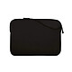 MW Housse compatible Macbook Pro 16" Noir/Noir Housse de protection à mémoire de forme