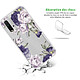 Avis LaCoqueFrançaise Coque Xiaomi Redmi 9T 360 intégrale transparente Motif Pivoines Violettes Tendance