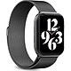 PURO Bracelet pour Apple Watch 38-41mm Milanese Acier Noir Épouse parfaitement le design de votre Apple Watch 38 à 41 mm.