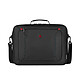 Wenger - Sacoche BQ Clamshell pour Ordinateur Portable 16" - Noire Sacoche BQ Clamshell pour Ordinateur Portable 16' - Sangle bandoulière - Sangle trolley