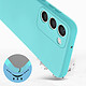 Avis Avizar Coque pour Samsung Galaxy S23 Plus Silicone Semi-rigide Finition Douce au Toucher Fine  Turquoise