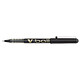 PILOT Stylo roller V Ball VB7 encre liquide Pointe métal Moyenne Noir x 12 Stylo roller