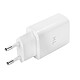 Avizar Chargeur secteur USB 2.1A Fast Charge Anti-surchauffe Anti-surcharge Blanc Chargeur Secteur USB 2.1A