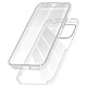 Avizar Coque Intégrale pour Xiaomi Redmi 12 Arrière Rigide et Avant Souple Transparent Coque de protection 360° offrant une protection intégrale à votre Xiaomi Redmi 12