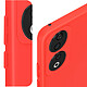 Avizar Coque pour Honor 90 Silicone Semi-rigide Doux au Toucher  Rouge pas cher