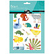 MAILDOR Set de 6 planches A5 à gommettes Baby Animaux familiers Pastille ou gommette