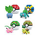 Pokémon - Jeu de construction MEGA set de 4 Pokemon Plante Jeu de construction MEGA, set de 4 Pokemon Plante.