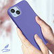 Acheter Avizar Coque pour iPhone 14 Plus Silicone Semi-rigide Finition Soft-touch Fine  violet