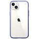 Speck Coque pour iPhone 14 Plus et 15 Plus Antichute Presidio Perfect-Clear Violet Traitement anti-jaunissement résistant à la décoloration pour une coque transparente en tout temps