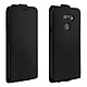 Avizar Étui LG K40s Housse Clapet Vertical Protection Porte-carte Noir Étui de protection spécialement conçu pour LG K40s