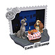 Disney 100th Anniversary - Diorama D-Stage La Belle et le Clochard 12 cm pas cher