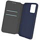 Avizar Housse Oppo A74 Folio Portefeuille Fonction Support Bleu Nuit Housse de protection intégrale spécialement conçue pour Oppo A74