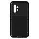 Love Mei Coque pour Samsung A52 et A52s Anti-pluie Antichoc Intégrale Powerful  Noir Protection résistante aux impacts des chutes d'une hauteur de 3 mètres maximum