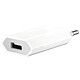 Avizar Chargeur secteur + Câble Compatible iPod iPad Iphone 30-broches - Blanc - Chargeur secteur USB 1A + câble 30 broches