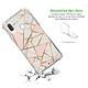 Avis LaCoqueFrançaise Coque Samsung Galaxy A20e anti-choc souple angles renforcés transparente Motif Marbre Rose