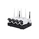 Nivian - Kit vidéosurveillance Wi-Fi 4 caméras tube IP 3 MP Nivian - Kit vidéosurveillance Wi-Fi 4 caméras tube IP 3 MP