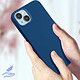 Acheter Avizar Coque pour iPhone 14 Plus Silicone Semi-rigide Finition Soft-touch Fine  bleu