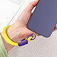 Avizar Dragonne pour Téléphone Bracelet Nylon Jaune pas cher