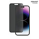 PanzerGlass PanzerGlass Privacy pour iPhone 14 Pro Max Noir Verre de protection avec filtre de confidentialité