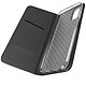 Avizar Étui Samsung Galaxy A03s Porte-carte Fonction Support Noir Housse Flip book cover spécialement conçue pour Samsung Galaxy A03s