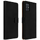 Avizar Housse Samsung Galaxy A51 Cuir Véritable Porte cartes Support Noir Étui de protection spécialement conçu pour le Samsung Galaxy A51