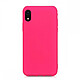 LaCoqueFrançaise Coque iPhone Xr Silicone Liquide toucher doux, Anti Chocs Rose Fluo Coque iPhone Xr Silicone Liquide toucher doux, Anti Chocs Rose Fluo