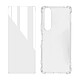 Avizar Pack Protection Sony Xperia 1 III Coque Souple Verre Trempé transparent Pack Premium, intégral 360° spécialement conçu pour un Sony Xperia 1 III.