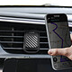 Avis LinQ Support Voiture Magnétique Noir pour Smartphone,