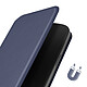 Avizar Étui pour iPhone 14 Pro Max Double Poche Support Collection Dual Pockets  Bleu Nuit pas cher