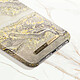 iDeal of Sweden Coque pour iPhone 14 Plus Marbré Luxe Ultra fine Sparkle Greige Marble Beige pas cher