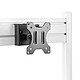 KIMEX 150-3304 Support moniteur PC 13''-27'' pour rail de fixation Slatwall