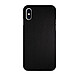 Evetane Coque iPhone Xs Max effet cuir grainé noir Coque iPhone Xs Max effet cuir grainé noir