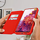 Avis Avizar Housse Samsung Galaxy S20 FE Folio Portefeuille Fonction Support Rouge