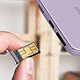 Avis Clappio Tiroir Carte SIM de Remplacement pour Samsung Galaxy S21 FE  Violet