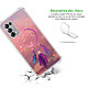 Avis Evetane Coque OPPO Find X3 Lite Silicone antichocs Solides coins renforcés  transparente Motif Attrape rêve rose